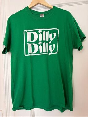 Green Dilly Dilly Crewneck Tee